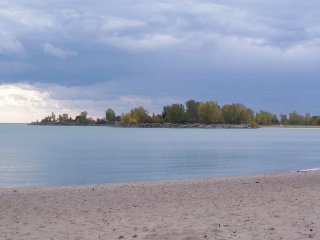 Ashbridge Bay from Woodbine Beach